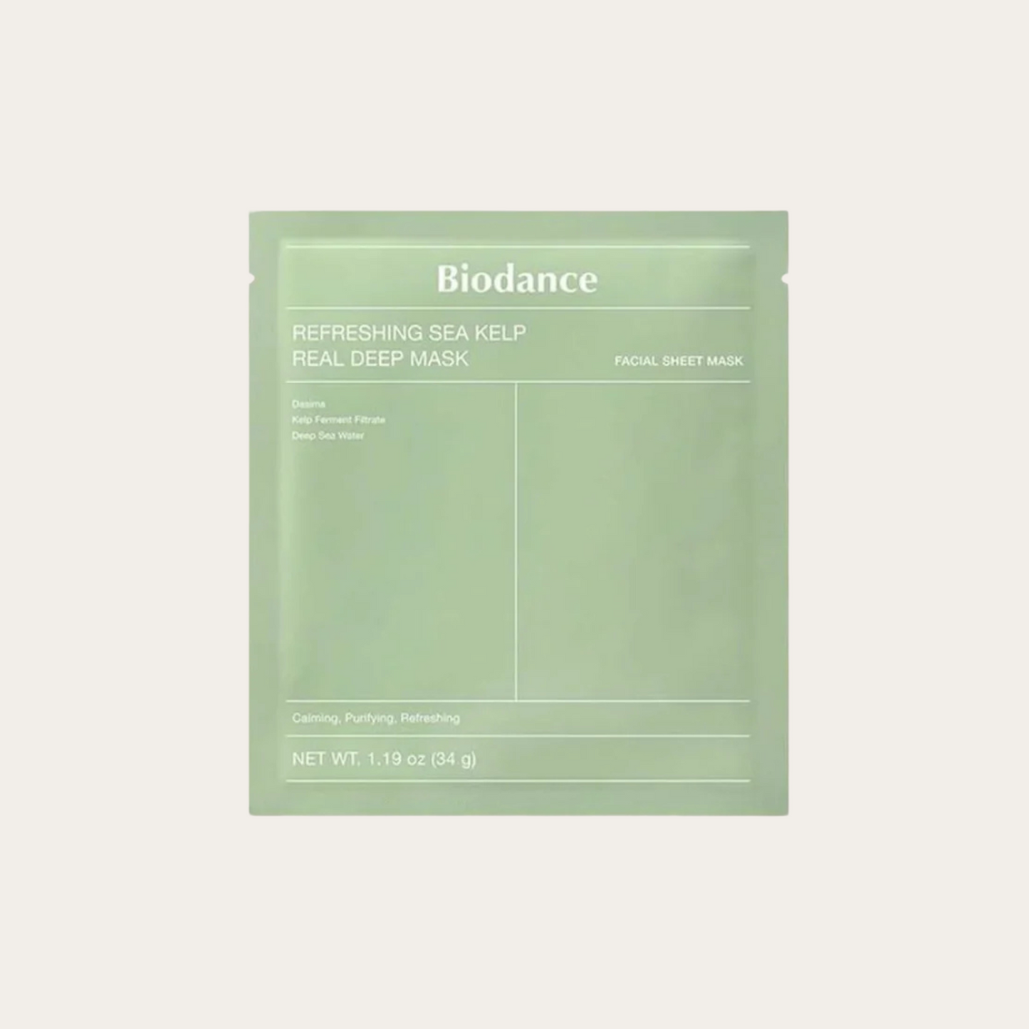Refreshing Sea Kelp Real Deep Mask