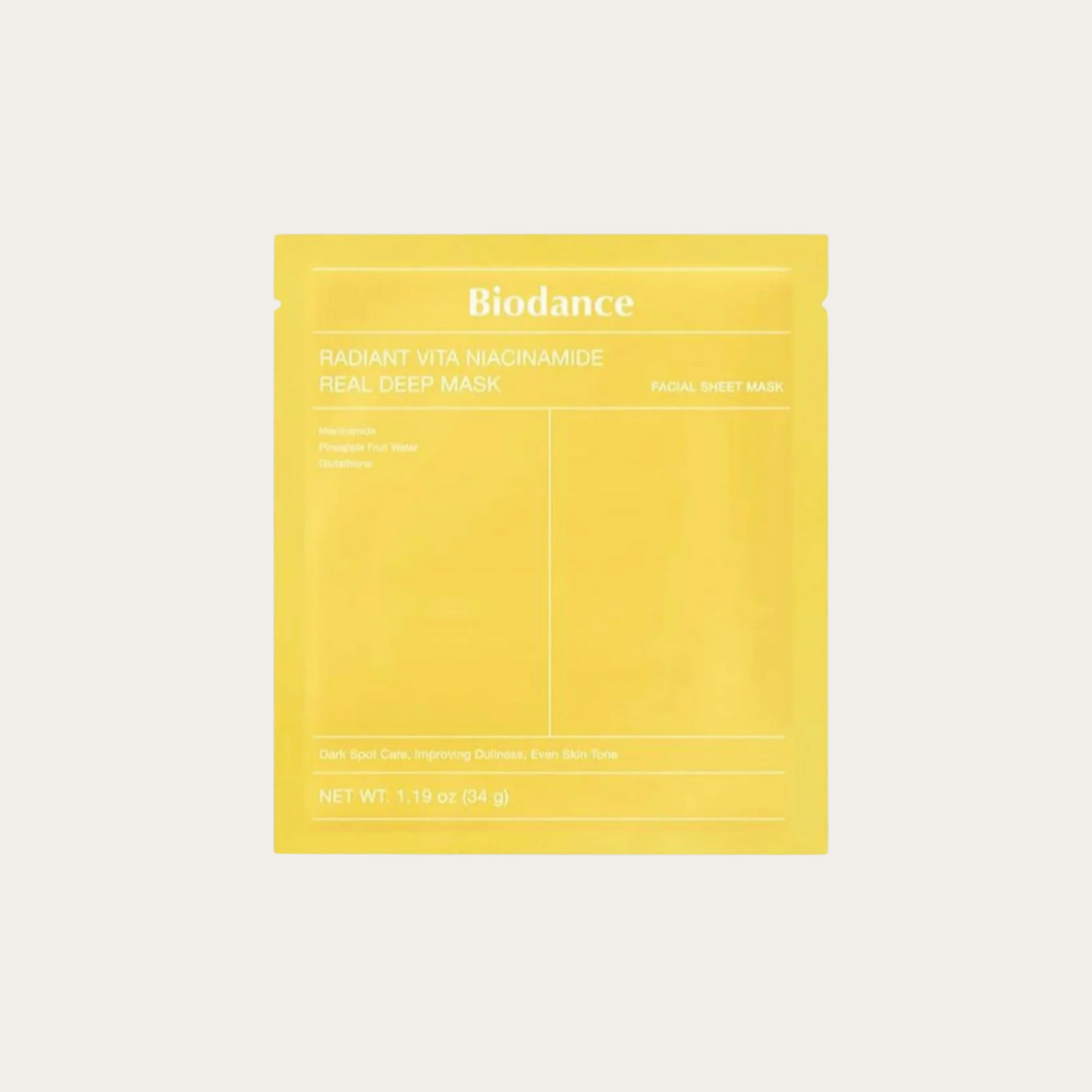 Radiant Vita Niacinamide Real Deep Mask