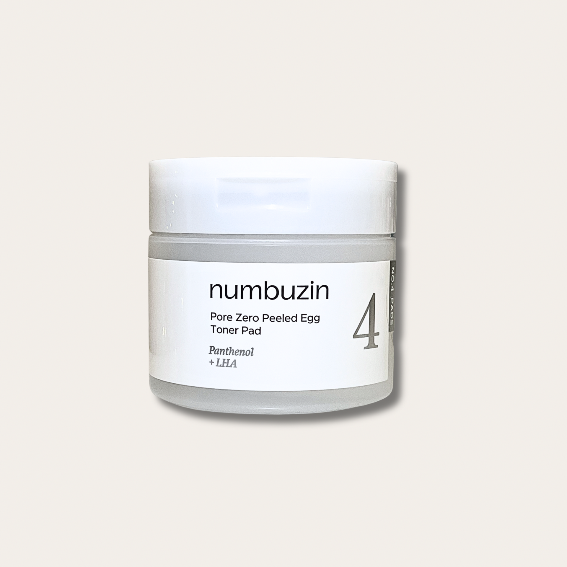 Pads Toniques No.4 Pore Zero Peeled Egg Toner Pad - 70 Pièces Pores | Numbuzin