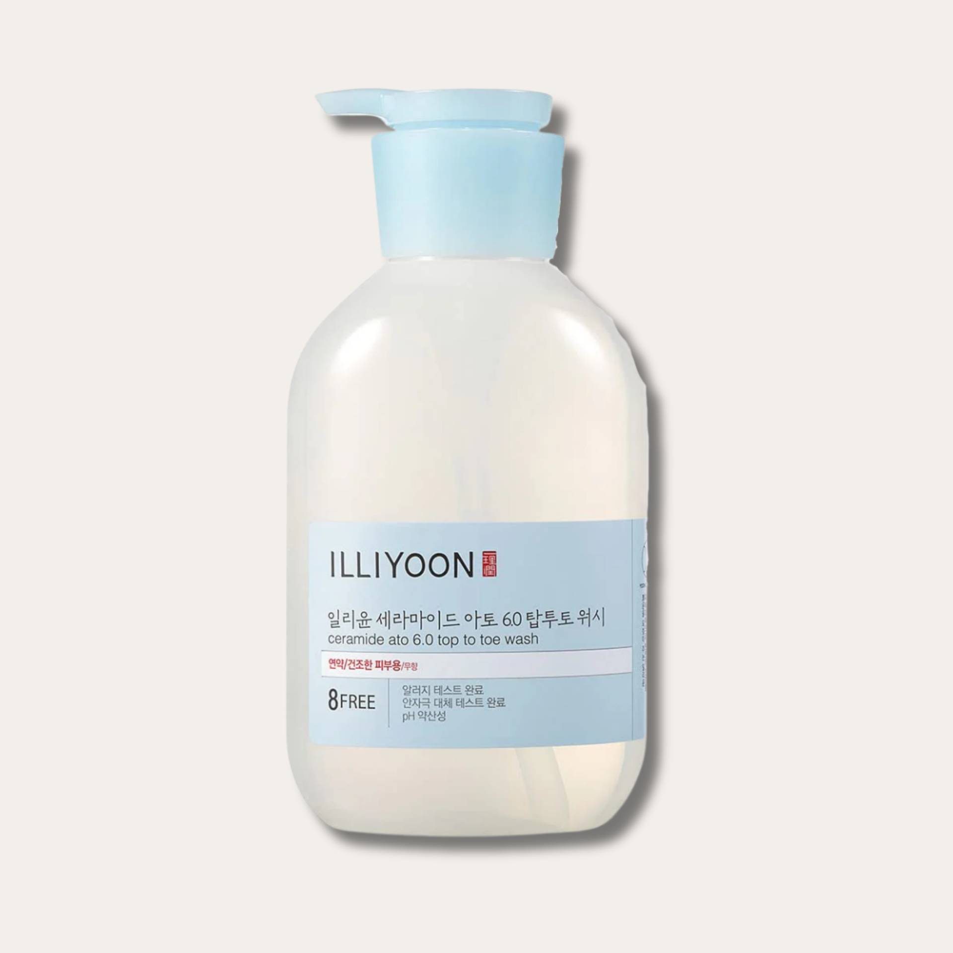 Gel Nettoyant Ceramide Ato 6.0 Top To Toe Wash - Visage Corps Cheveux | Illiyoon