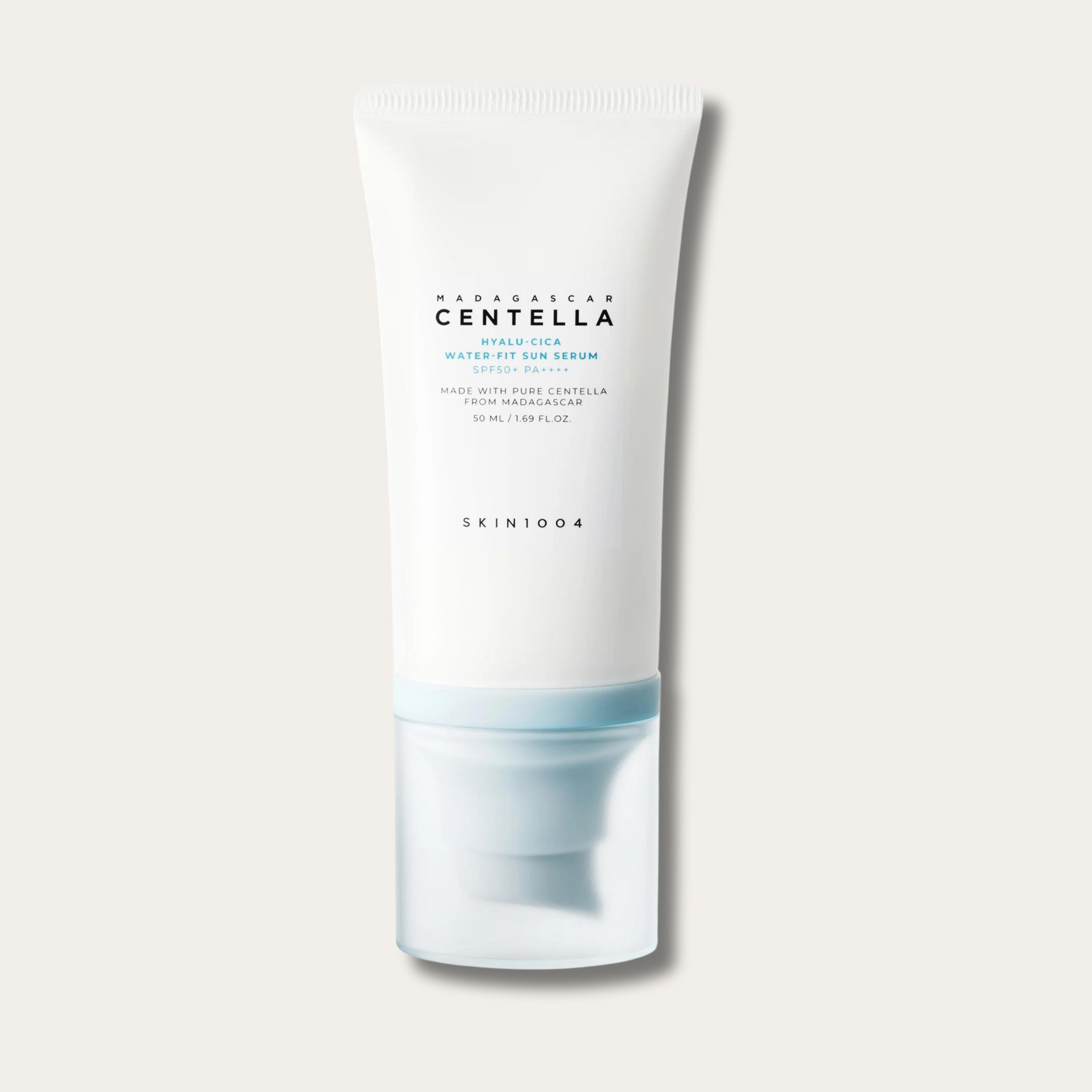 Crème Solaire Hyalu-Cica Water-Fit Sun Serum SPF50+ PA++++ - Hydratante | Skin1004